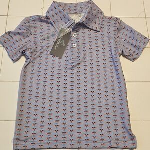 Children's Polo Shirt with Fun Pattern